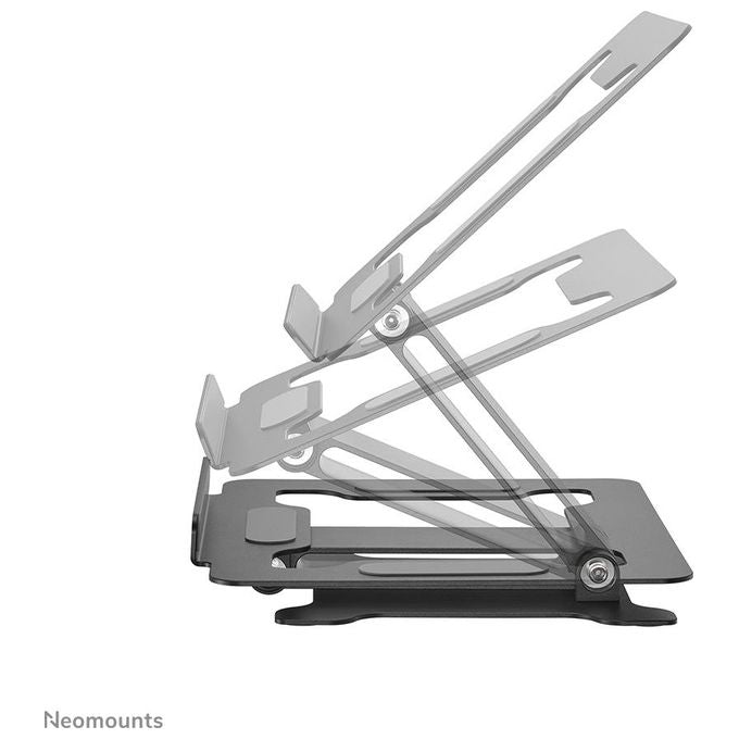 Neomounts DS20-740BL1 Supporto per Laptop Regolazione Altezza Continua 1,7 - 16,8 cm Pieghevole Compatto Universale 5 Kg colore Nero