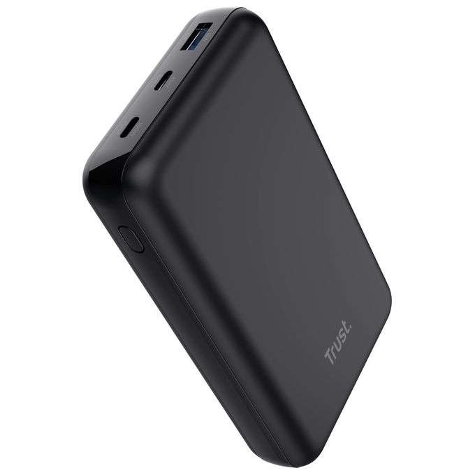 Trust 25240 Laro Powerbank 100 W USB-C PD 3.0 Quick Charge 3.0 20000 mAh colore Nero