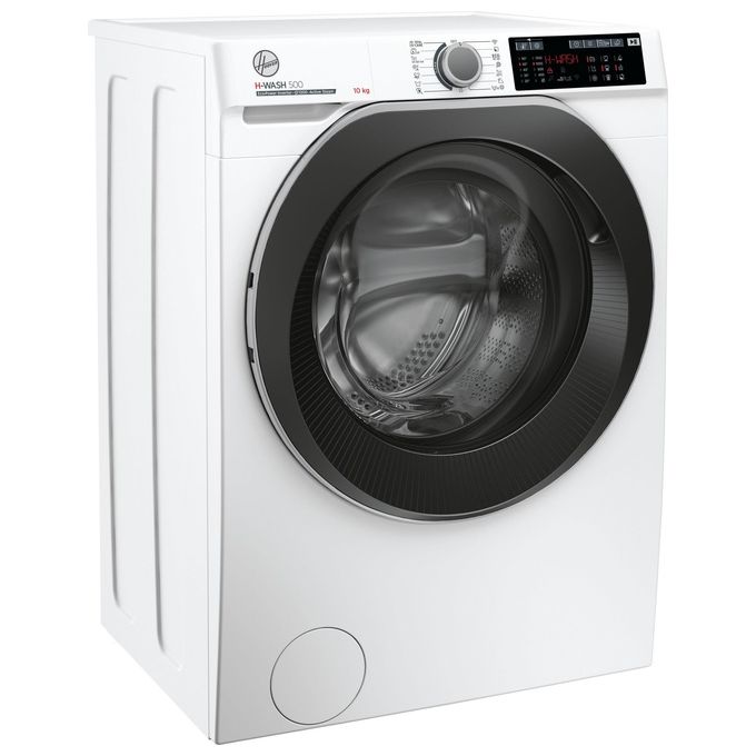 Hoover H-WASH 550 HW 210AMBS-1-S Lavatrice a carica frontale 10 Kg  1200 giri Classe A 9 cicli Care Motore Eco-Power 60x59X85 Bianco