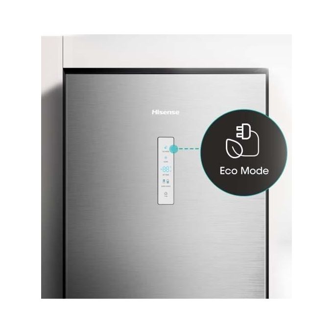 Hisense RB440N4ACD Frigorifero Combinato 336 L 200 cm Classe D 35 dB Total No Frost Inverter colore Inox