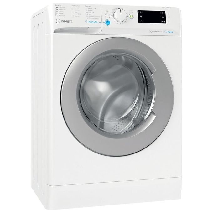 Indesit Innex BWSE 7125X SV IT Lavatrice carica frontale Slim 7 Kg 1200 giri Classe B Bianco