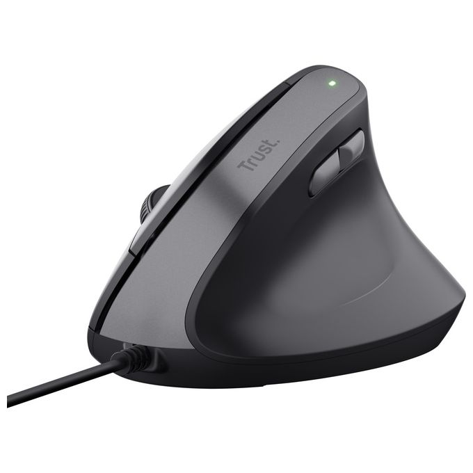 Trust Bayo II Mouse Ergonomico Mano Destra Usb Tipo A 2400 Dpi