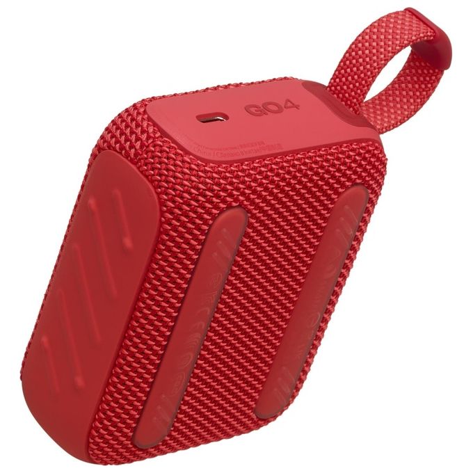 JBL JBLGO4RED Go 4 Altoparlante Bluetooth Portatile 4.2 W IP67 7 h autonomia USB-C colore Rosso