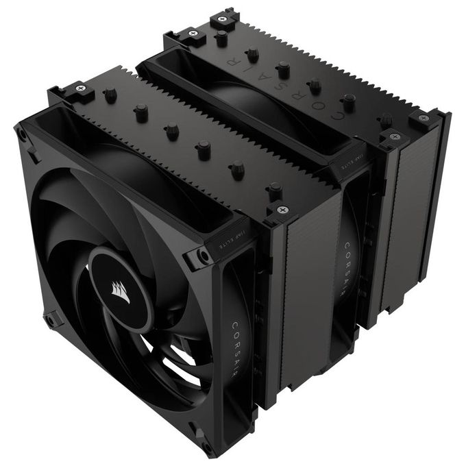 Corsair CT-9010011-WW A115 Raffreddatore CPU a Torre 2 Ventole 140 mm PWM TDP 270W colore Nero