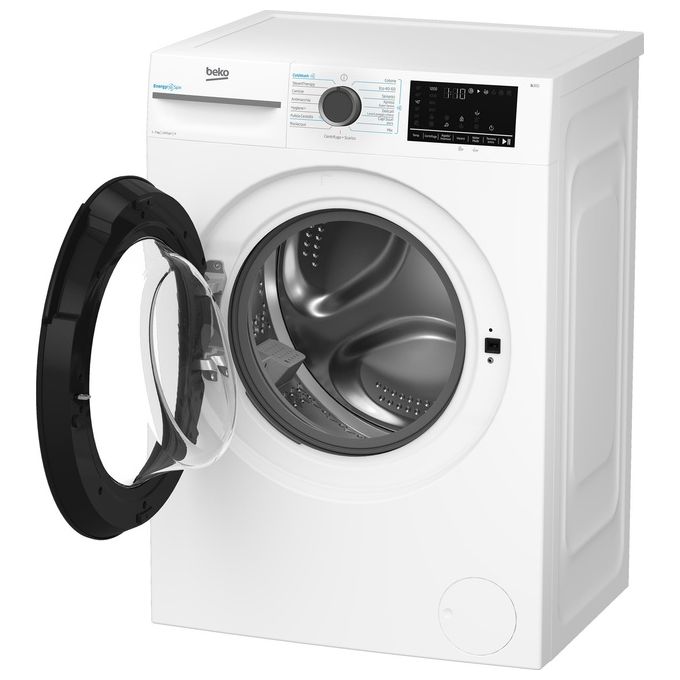 BEKO BMWSU4721A Lavatrice carica frontale Slim 7 Kg Classe a Profondita' 50 cm Centrifuga 1200 giri Inverter Vapore EnergySpin colore Bianco