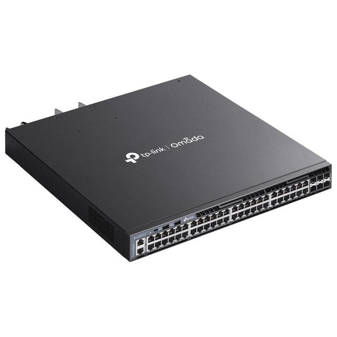 TP-Link SG6654XHP Omada Switch di Rete Gestito L3 48 Porte Gigabit PoE+ con 6 Slot SFP+ 1U colore Nero