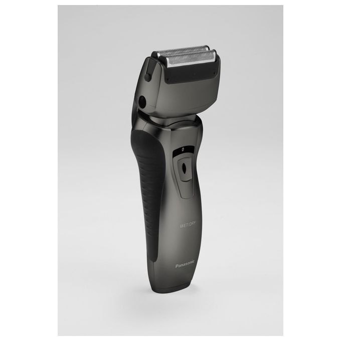 Panasonic ES-RW33-H503 Rasoio elettrico uomo Wet Dry 2 testine autonomia 21 min colore Grigio Scuro