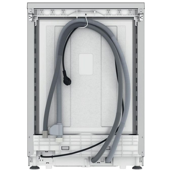Whirlpool W7FHP43X MaxiSpace Lavastoviglie Libera Installazione 15 coperti Classe C 43 dB AquaStop (85x60x59 cm) colore Inox