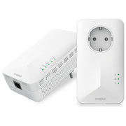 Strong POWERL1000DUOWIFIEUV2 Kit Powerline WiFi 5 HomePlug AV2 Gigabit Ethernet 1000 Mbit-s 300 m 2 pezzi colore Bianco
