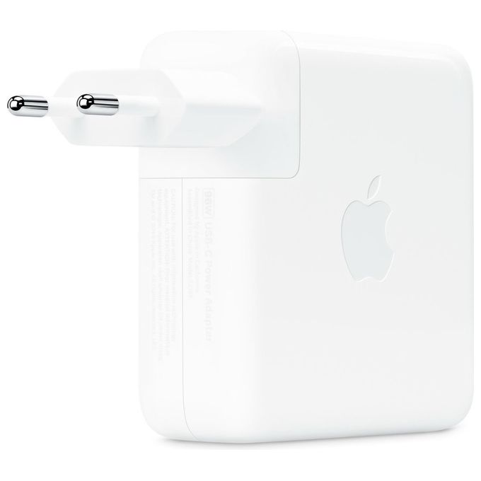 Apple MW2L3ZM-A Alimentatore USB-C 96W Ricarica Rapida per MacBook Pro colore Bianco