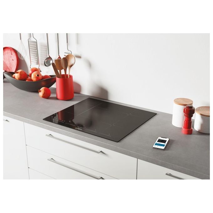 Hoover HTPS64MCTTWIFI H-HOB 500 Piano cottura a induzione 59 cm 4 zone Touch Wi-Fi colore Nero