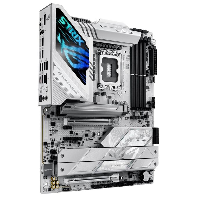 ASUS 90MB1I90-M0EAY0 ROG STRIX Z890-A GAMING WIFI Scheda madre ATX Intel Z890 LGA 1851 DDR5-SDRAM fino a 8600 MHz Wi-Fi 7 Bluetooth 5.4 colore Bianco