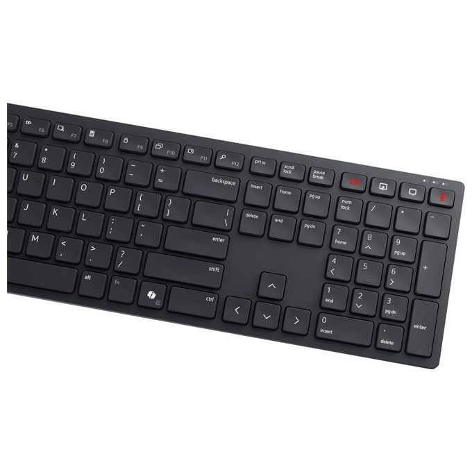 Dell KB525C Tastiera Cablata Full-size USB-C Layout Italiano QWERTY colore Nero