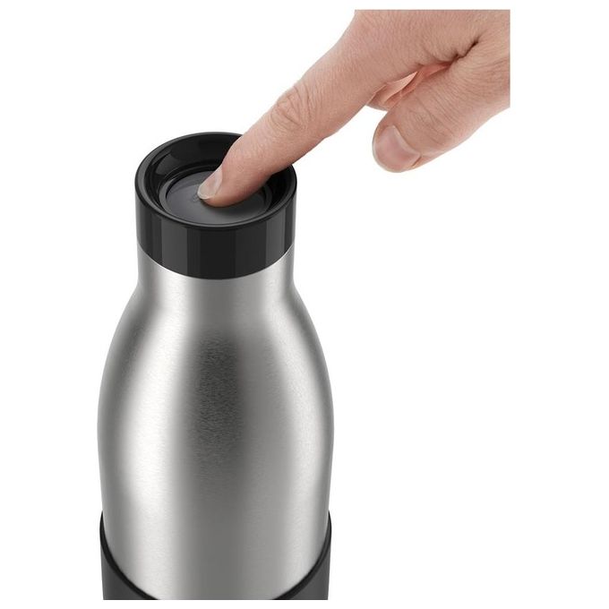 Emsa Bottiglia Termica Quick Press BluDrop Nero