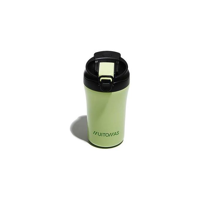 Muitomas Tazza Termica con Coperchio 350ml Verde