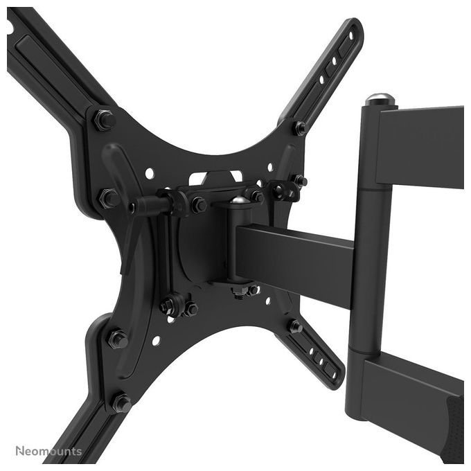 Neomounts WL40-550BL14 Supporto TV a Parete Full Motion per Schermi 40-55 Pollici VESA 100x100 a 400x400 Inclinabile e Girevole con Sistema Easy Release colore Nero