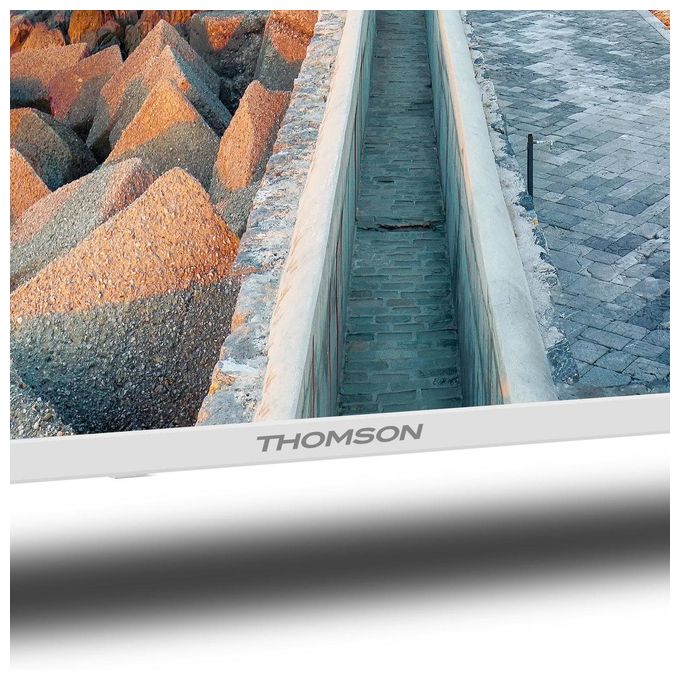 Thomson 40FG2S15W Smart TV 40'' Full HD Google TV Direct-LED HDR10 Wi-Fi Bluetooth colore Bianco