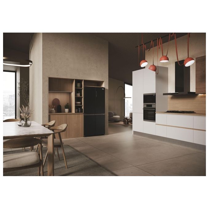 Haier HCR3818ENPT Cube 83 Serie 3 Frigorifero Multiporta 467 L 181 cm Classe E 35 dB Total No Frost colore Antracite