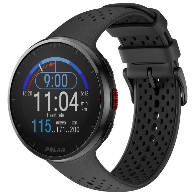 Polar 900102178 Pacer Pro Smartwatch GPS Display MIP 1.2'' Risoluzione 240x240 Pixel Batteria 265 mAh Processore 192 MHz Memoria 32 GB Impermeabile 50 m colore Grigio