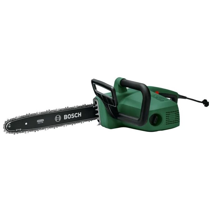 Bosch 06008B8303 UniversalChain 35 Motosega Elettrica 1800 W barra 35 cm 12 m-s Sistema SDS lubrificazione automatica colore Verde