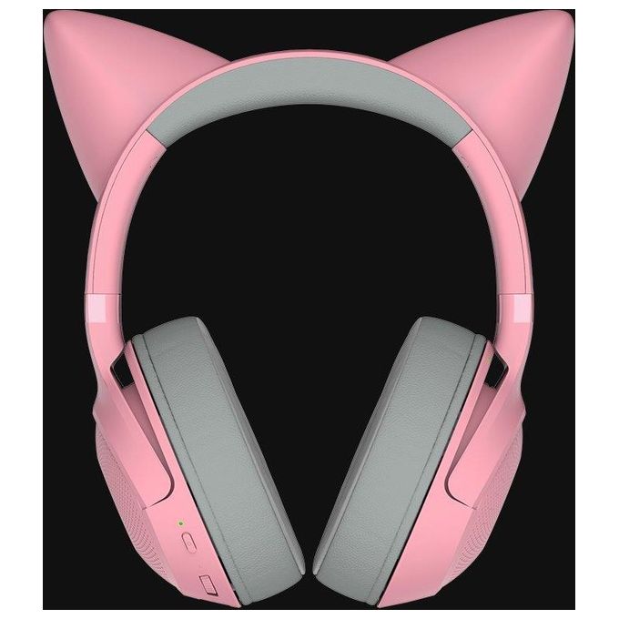 Razer RZ04-04860100-R3M1 Kraken Kitty V2 Auricolare Bluetooth 5.2 Gaming con Driver TriForce 40 mm e Illuminazione RGB Razer Chroma colore Rosa
