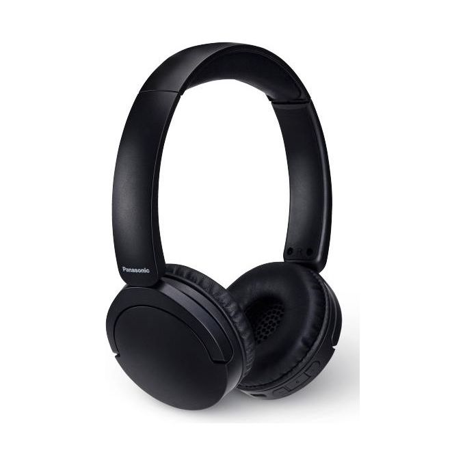 Panasonic RB-HF630BE-K Cuffie a Padiglione Wireless Bluetooth 5.3 Autonomia 72h Cancellazione Rumore colore Nero