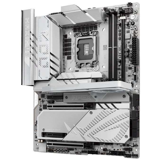 ASUS 90MB1IP0-M0EAY0 ROG Maximus Z890 Apex Scheda Madre ATX Intel LGA 1851 DDR5 Wi-Fi 7 Thunderbolt 4 colore Grigio ciottolo