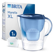 Brita 1051447 Marella XL Caraffa Filtrante Manuale 3.5 L Filtro MAXTRA PRO All-in-1 colore Blu