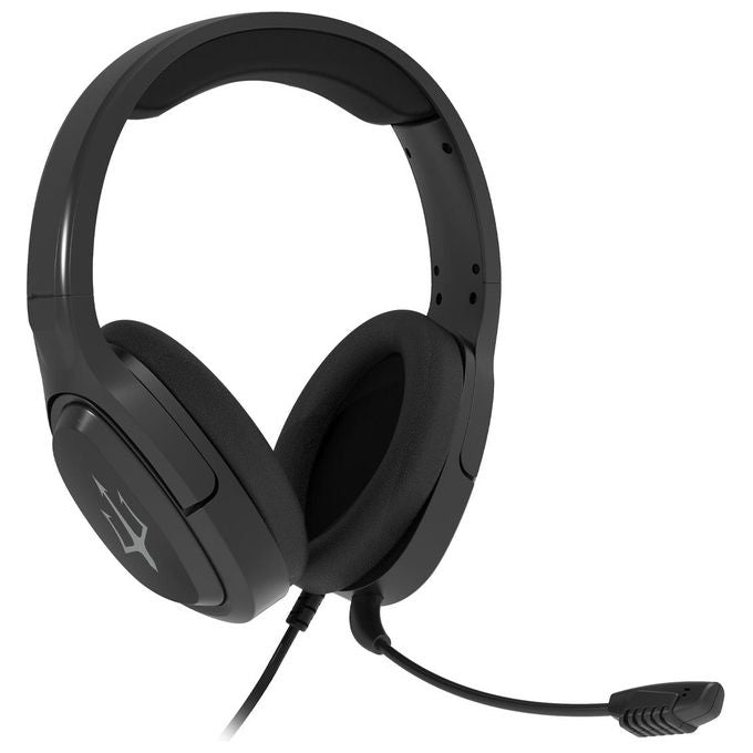 Cuffie triton by atlantis h370 con microfono gaming - regolatore del volume, interruttore on-off del microfono - p003-h370-b