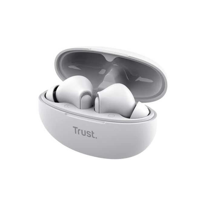Trust Yavi Auricolare True Wireless Stereo (Tws) In-ear Usb Tipo-c Bluetooth Bianco