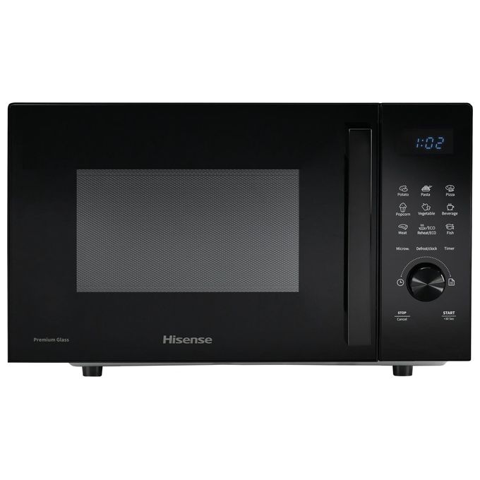 Hisense H23MOBSD1H Forno a microonde Solo 23 L 800 W 9 Programmi Rivestimento Ceramico colore Nero