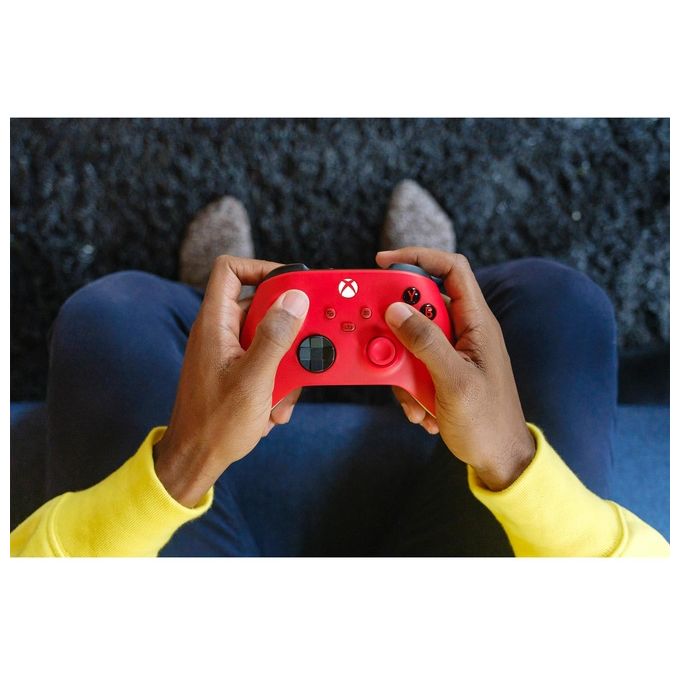 Xbox 1914 Pulse Red Controller Wireless Gamepad per Xbox Series X S Xbox One Windows 10 11 Android iOS colore Rosso