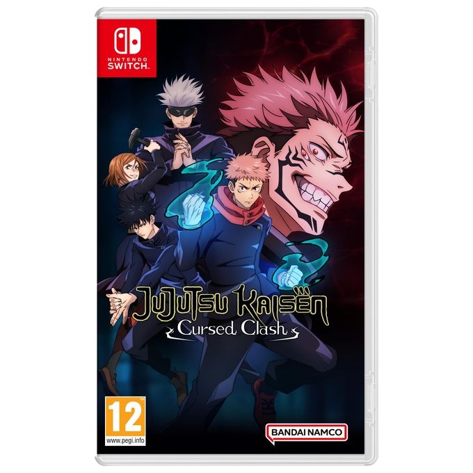 BANDAI NAMCO INS116443 Jujutsu Kaisen Cursed Clash Videogioco Nintendo Switch Picchiaduro 2v2 3D PEGI 12 Multiplayer Online
