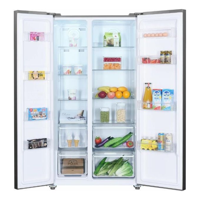 Beko GNO5323XPN Frigorifero Side by Side 532 L 177 cm Classe D 39 dB Total No Frost ProSmart Inverter colore Inox