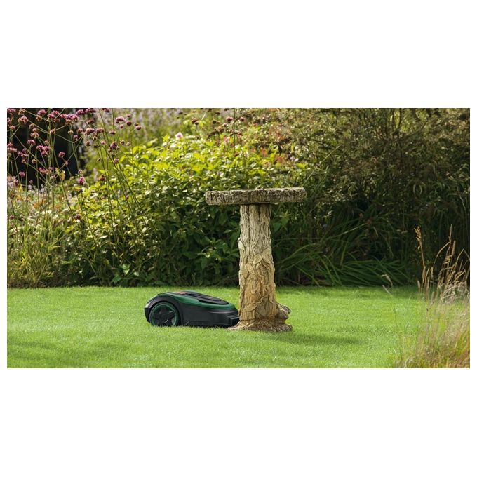 Bosch 06008B0302 Indego S+ 500 Robot rasaerba fino a 500 m² batteria 18 V autonomia 60 min motore brushless colore Verde e Nero