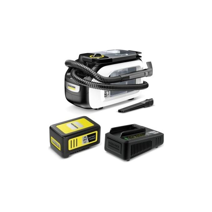 Kärcher SE 3-18 COMPACT Lava e Aspira a Batteria 18V 5Ah 184W 1,7L autonomia 24 min colore Nero Bianco