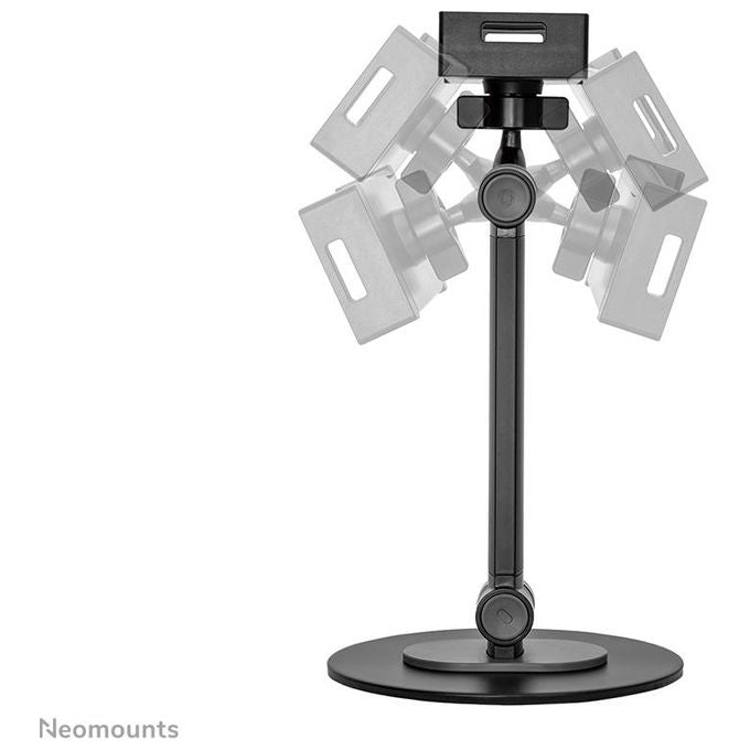 Neomounts DS15-540BL1 Supporto per Tablet Universale Regolabile 360° Altezza 330 mm Rotazione 104° Inclinazione 270° colore Nero