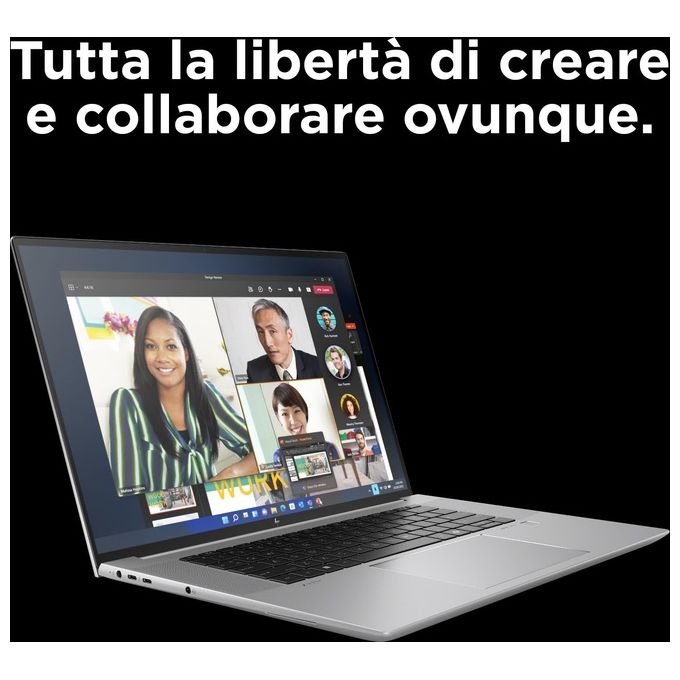 HP ZBook Studio G11 98L29ET Notebook 16'' Intel Core Ultra 7 155H 32 GB DDR5 1 TB SSD NVIDIA RTX 3000 Ada 8 GB Windows 11 Pro colore Grigio