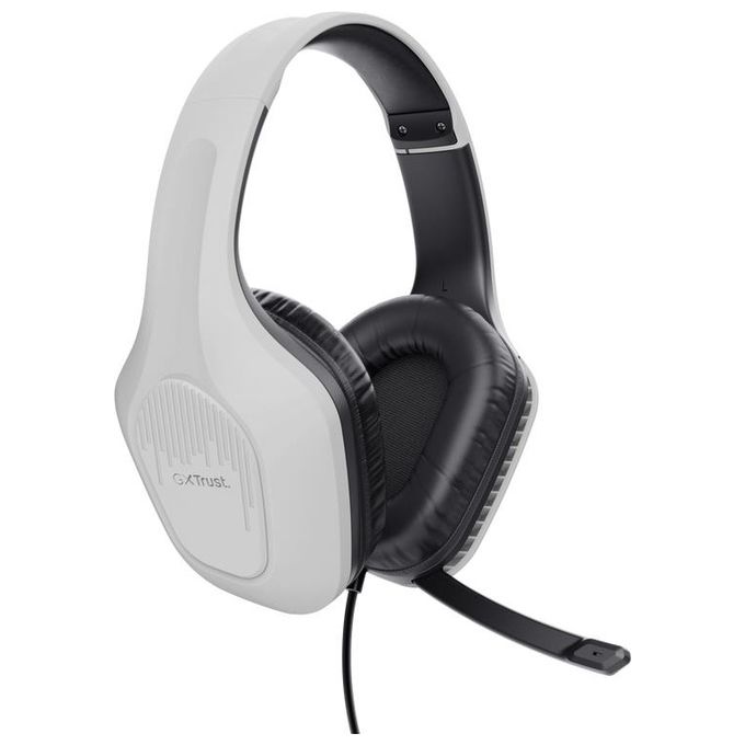 Trust GXT 415PS ZIROX Cuffie Gaming Nero-Bianco