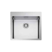 Apell LNR55FBC Radius R12 Lavello da cucina 1 vasca Acciaio Inox spazzolato (55x51x20.1 cm) colore Acciaio Inox