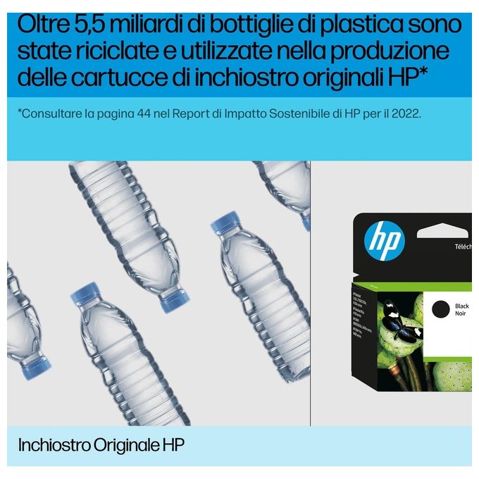 HP C2P05AE Cartuccia inchiostro nero ad alta capacita' 62XL con 600 ml e resa 600 pagine colore Nero