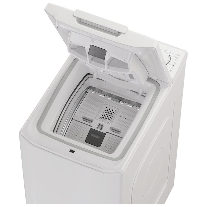 Candy TCA483D2-S Lavatrice Caricamento dall'alto 8 kg 1400 Giri-min Bianco