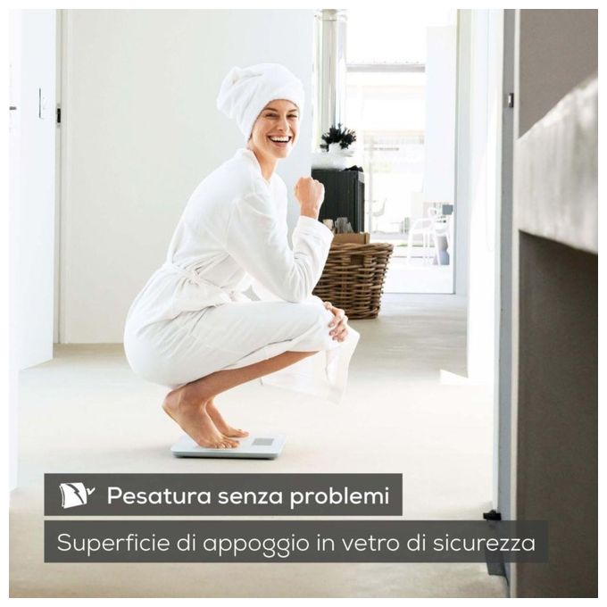 Beurer GS 120 Bilancia Pesapersone in Vetro Portata 150Kg