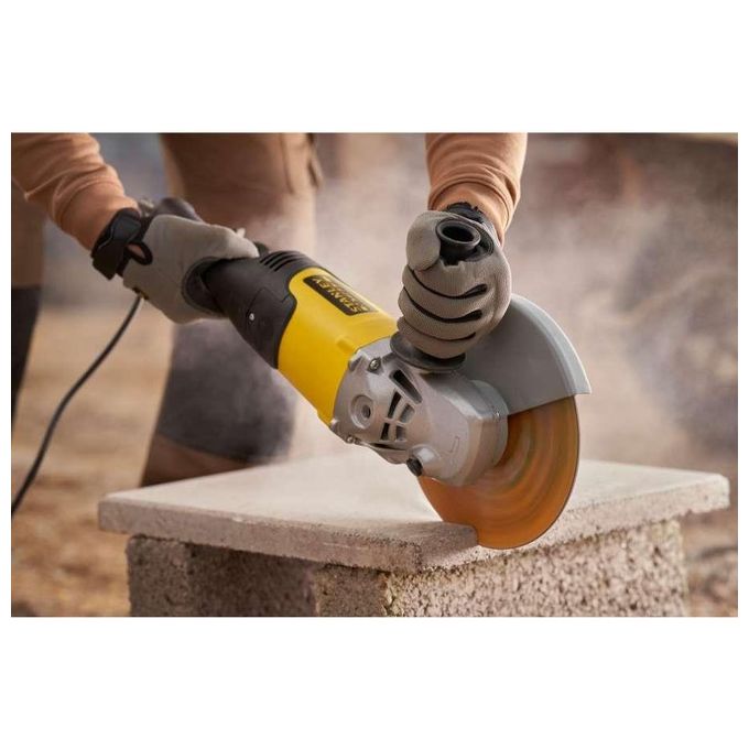 Stanley FMEG232-QS Fatmax Smerigliatrice Angolare 2000W 230mm 6500rpm colore Rosso e Nero