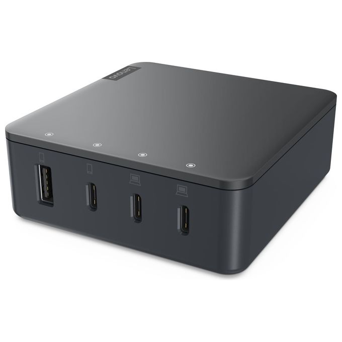 Lenovo G0A6130WEU Caricabatterie Multiporta 130 W 3 USB-C 1 USB-A colore Nero
