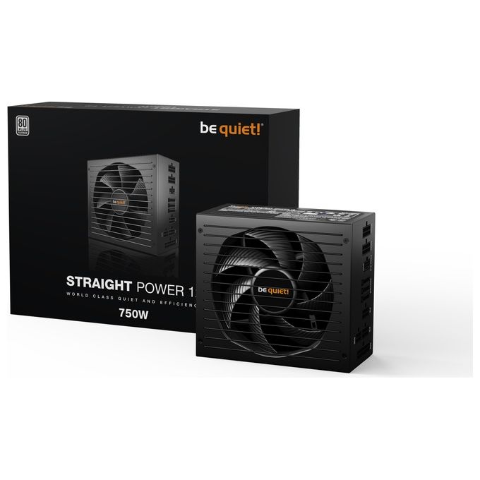 Be quiet! BN336 Straight Power 12 Alimentatore 750 W 80 PLUS Platinum ATX 3.0 13,5 cm colore Nero