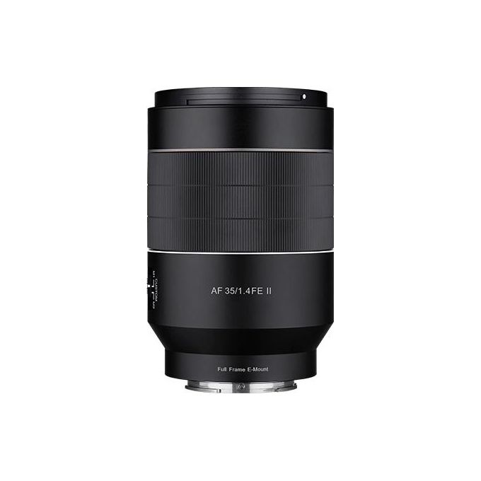 Samyang F1212906101 AF 35mm f-1.4 II FE Obiettivo per Sony E-Mount Full Frame APS-C Apertura f-1.4 Motore STM Silenzioso Distanza Minima 29 cm Filtro 67 mm colore Nero