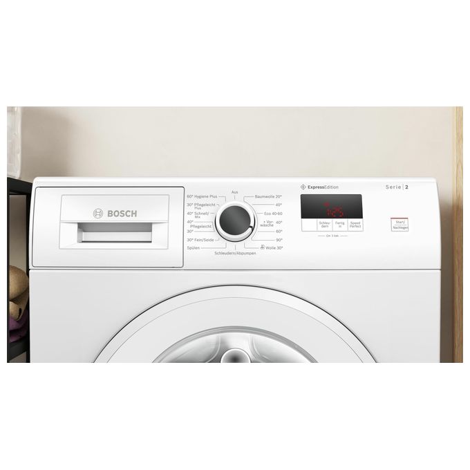 Bosch serie 2 WGE0241H Lavatrice a carica frontale 7Kg 1400 giri classe A  848x598x588 Bianco