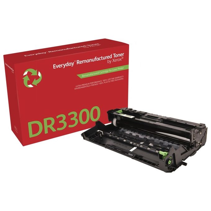 Xerox 006R04753 Everyday Tamburo Rigenerato Compatibile Brother DR3300 30000 pagine colore Nero