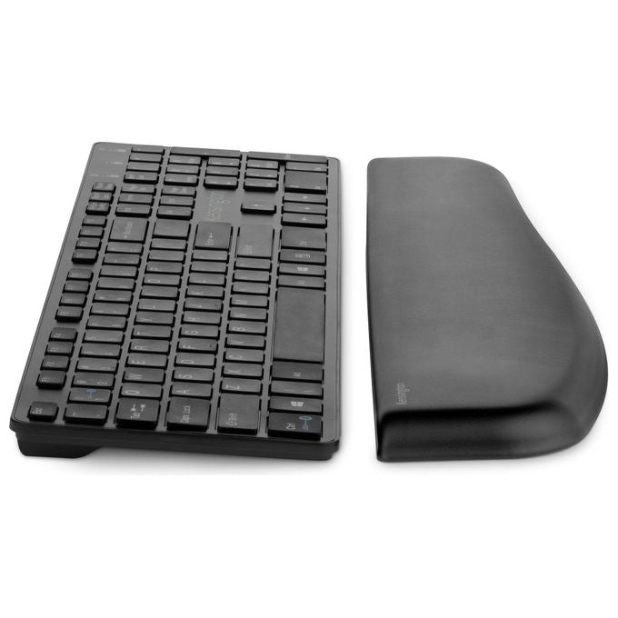 Kensington K52799WW ErgoSoft Poggiapolsi per Tastiera Standard cuscinetto in gel antiscivolo colore Nero